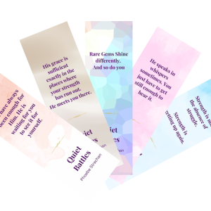Set of 5 Bookmarks